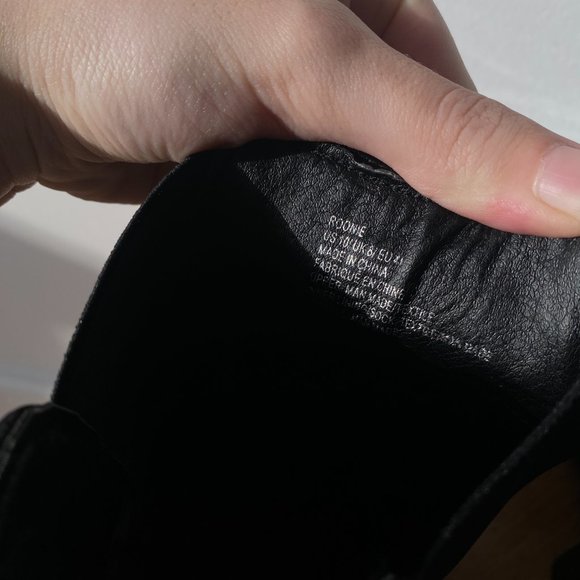 JustFab Black Roonie Bootie - Picture 4 of 6